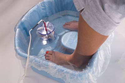 Aqua Chi machine footbath use